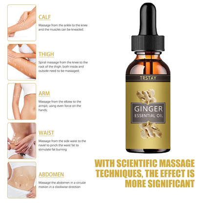 Ginger Slimming Oil Lymphatic Drainage